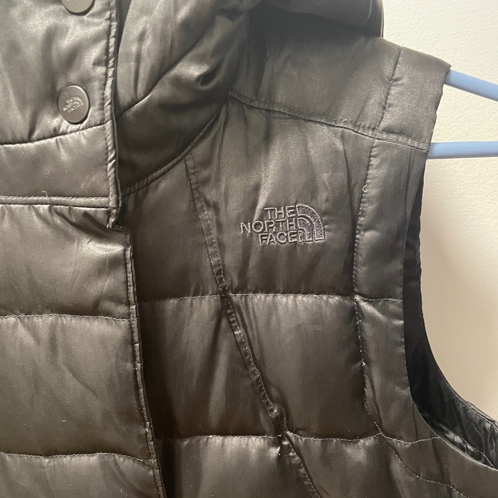 North Face 550 Hooded Puffy Down Vest